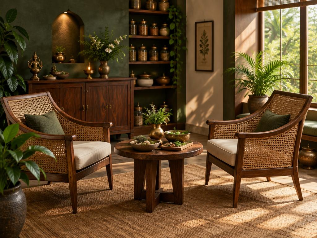 Ayurveda-inspired consultation space